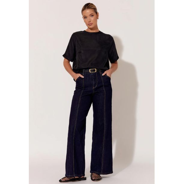 Adorne Adele Wide Leg Jeans-Bottoms-Adorne-Après-She