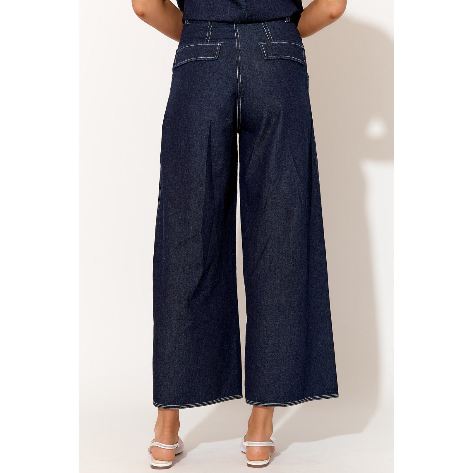 Adorne Emmie Denim Pant-Bottoms-Adorne-Après-She