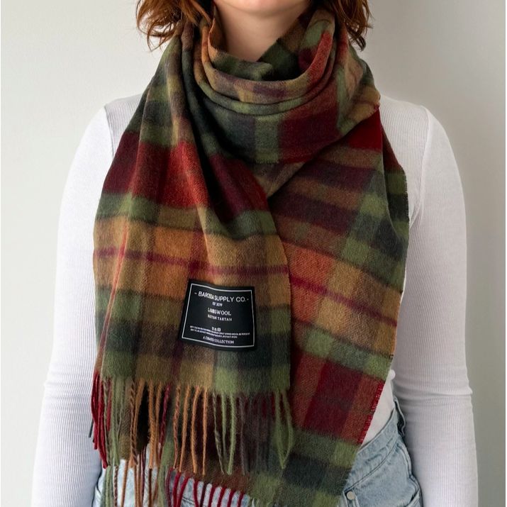 Barossa Buchana Scottish Tartan-SCARF-Barossa Supply Co-Après-She