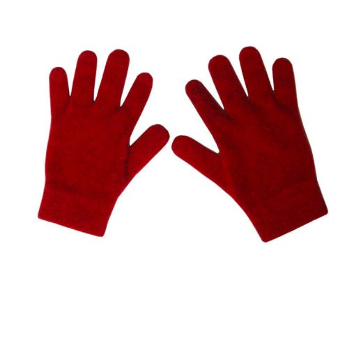 Kapeka Red Merinosilk Gloves-Bottoms-Kapeka-Après-She