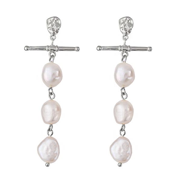 Bianc Pebble Pearl Earrings-Jewellery-Bianc-Après-She