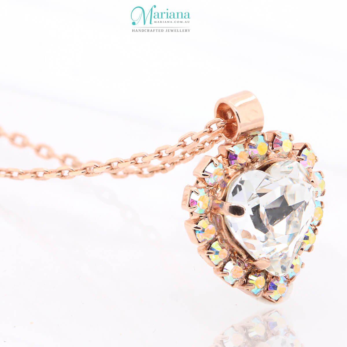 Mariana Clear Crystal Pendant-Jewellery-Mariana Jewellery-Après-She