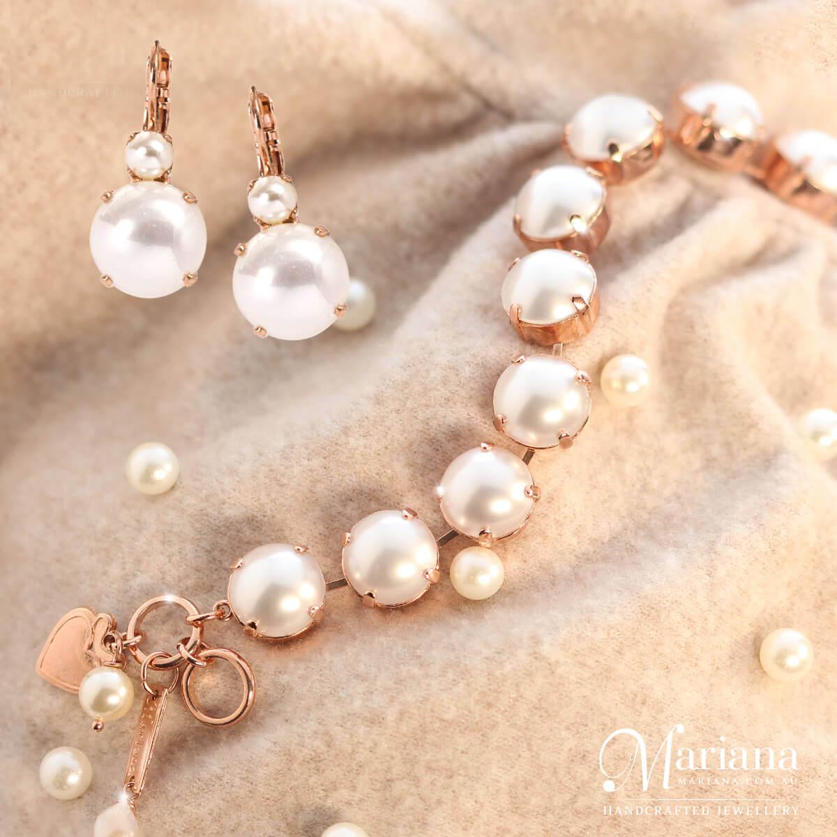 Mariana Double drop Pearl Earrings-Jewellery-Mariana Jewellery-Après-She