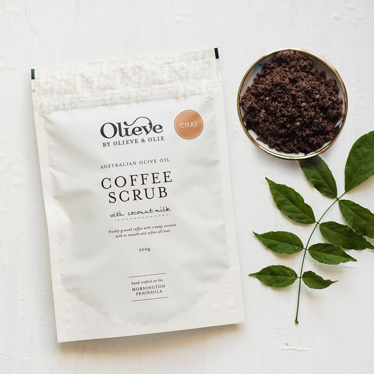 Olieve & Olie Coffee Scrub-BODY-Olieve & Olie-Latte Coffee-Après-She