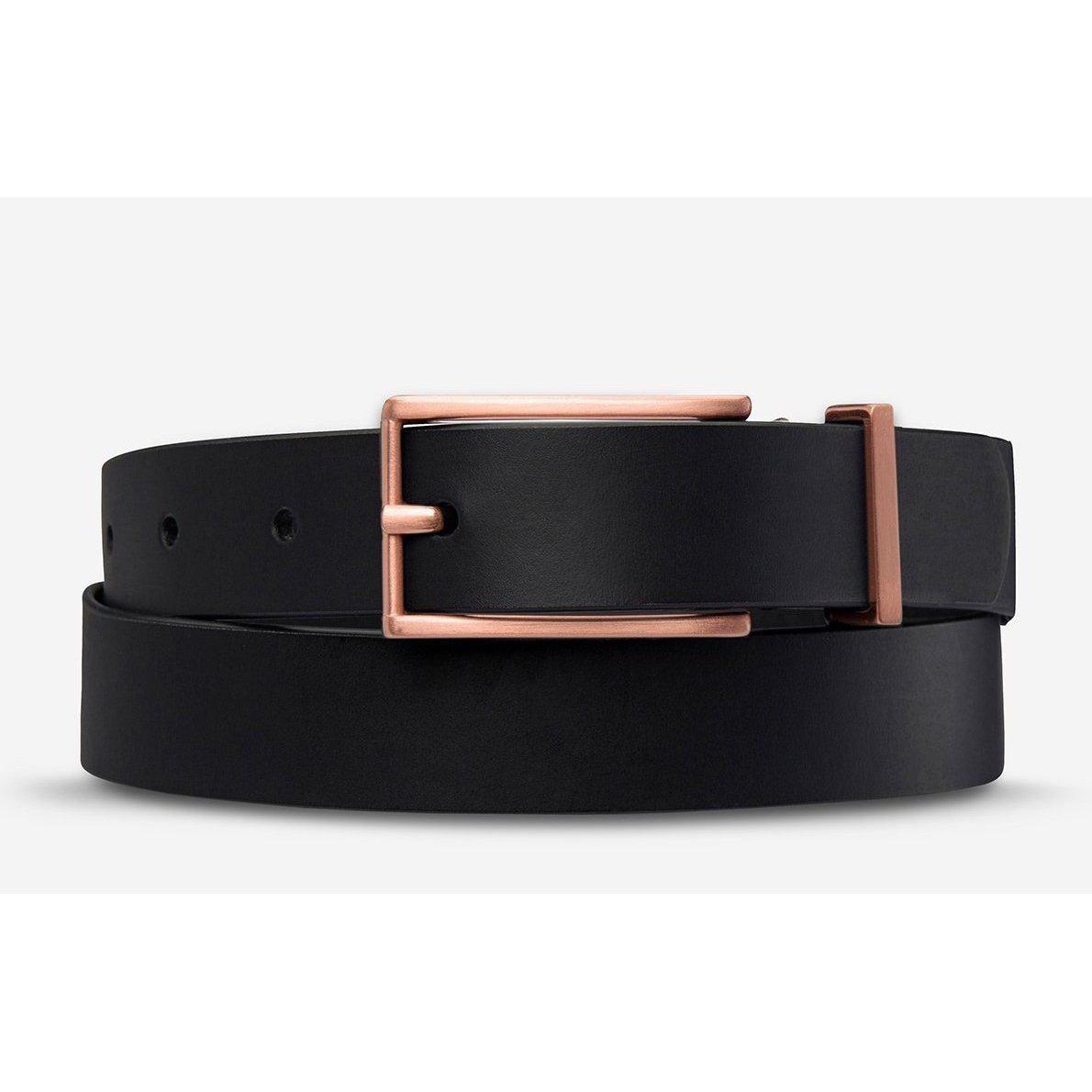 Status Anxiety Black/R Gold Belt-Belts-Status Anxiety-Après-She