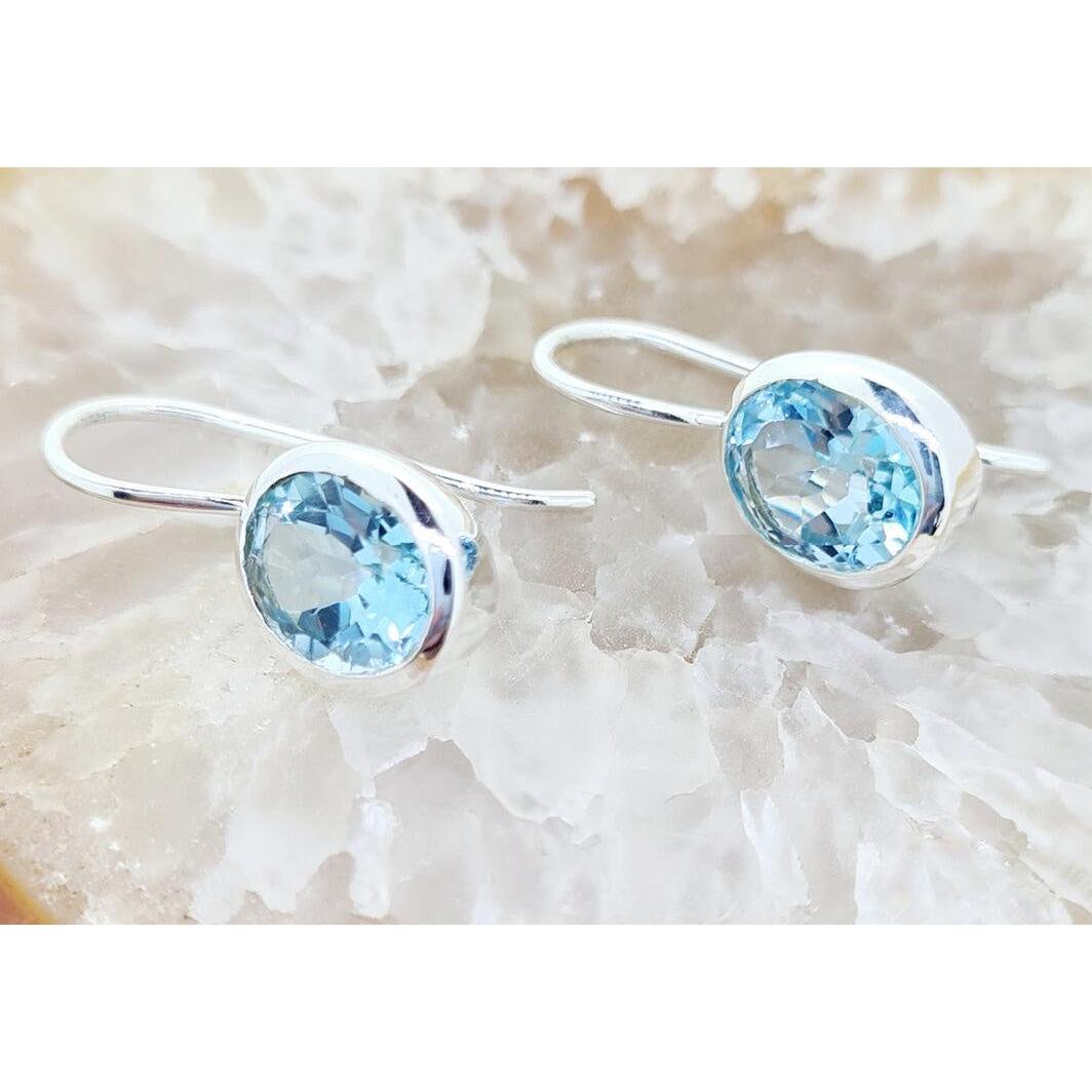 Sterling Pieces Oria Blue Topaz-Jewellery-Sterling Pieces-Après-She